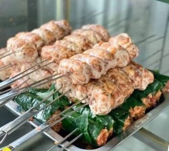 Bò cuốn mỡ chài phần