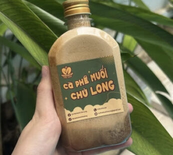 Cafe muối chú Long chai