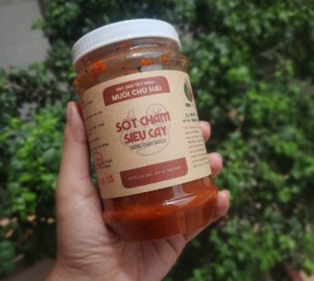 Muối chấm chú Hải cay vừa và siêu cay
